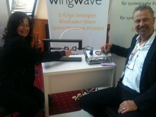 Objektive Myostatiktest Maschine! Stefanie Jastram-Blume & Harry Siegmund     (von links)