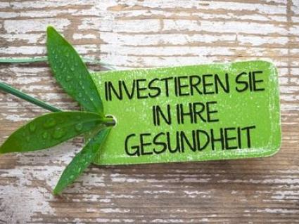 Investition in die Gesundheit